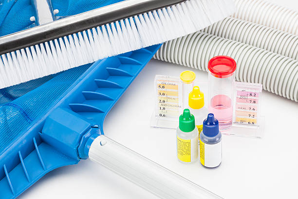 A group of medical supplies sitting on top of a table